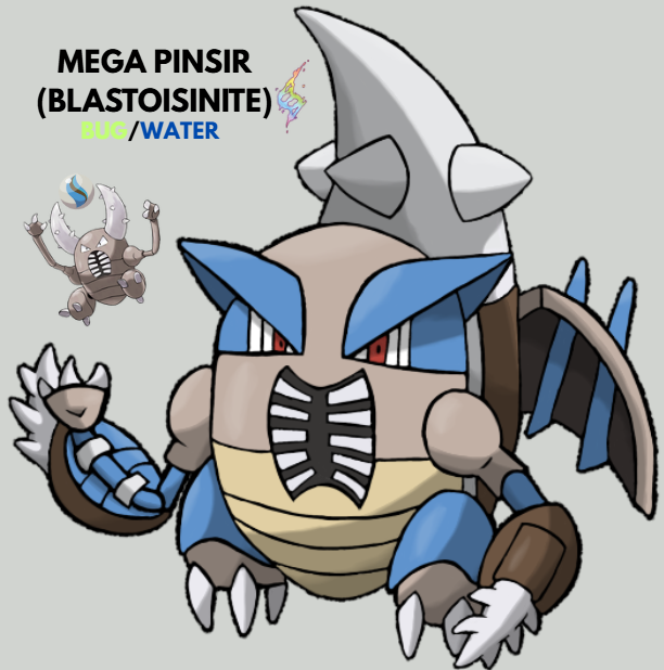 rintogallade's tweet photo. #StoneSwap 
anotha one! i randomly generated 2 megas this time

#fakemon #pokemon https://t.co/d8nE9St2KK