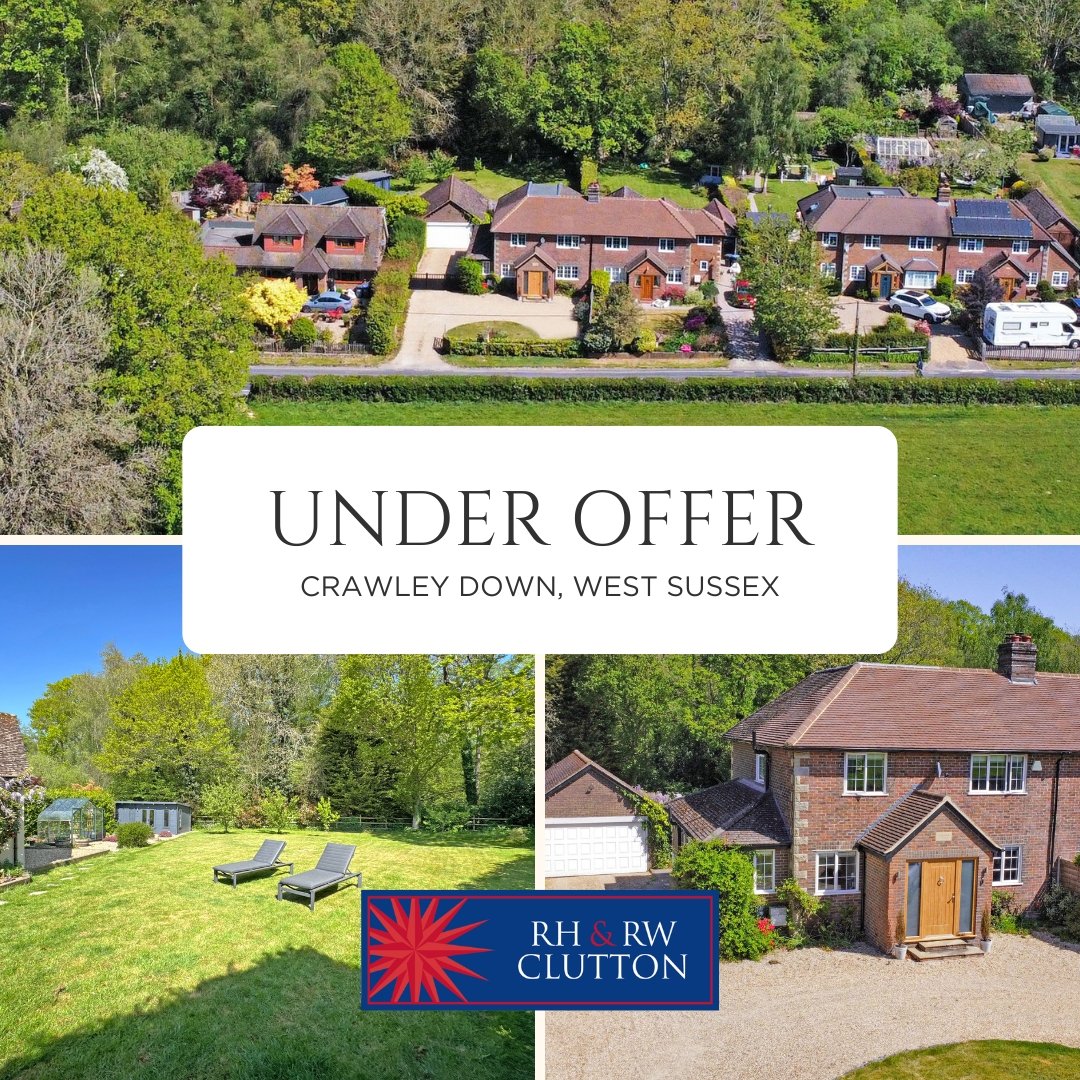 RHRWClutton's tweet photo. 🙌 Our clients have now accepted an offer on their gorgeous home in Crawley Down🙌  Missed this one? Take a look at our current instructions 🔗 https://t.co/Nhbsy5zQNd.

#crawleydown #saleagreed #underoffer #property #estateagents https://t.co/kTFKAsNOCY
