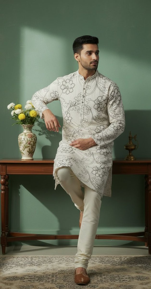 DeepakandFahad's tweet photo. Product Description:
Shirt: Raw Silk
Pants: Raw Silk
Note: Color of this outfit may slightly vary due to photographic lighting sources or your monitor settings.
Please dry clean only.

92-321-9278687

Plot 2c , Lane #5 ,Shop 1 , Near Buttlers Dha Phase 5 Karachi. https://t.co/zcUNcI2LoU