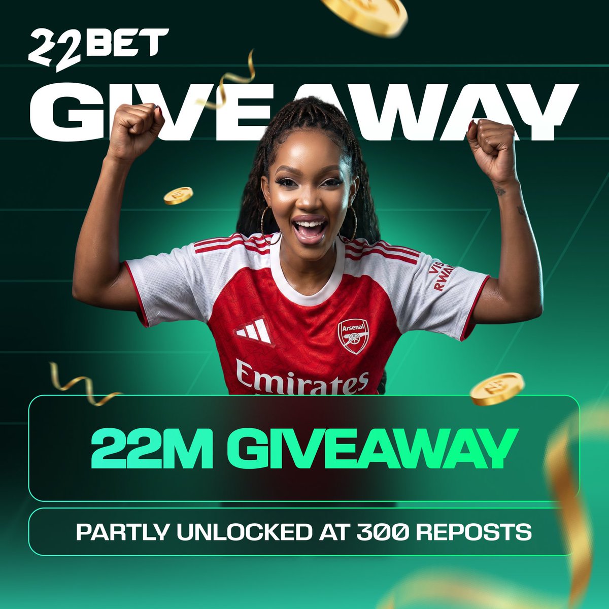 22Bet Uganda🇺🇬 tweet media