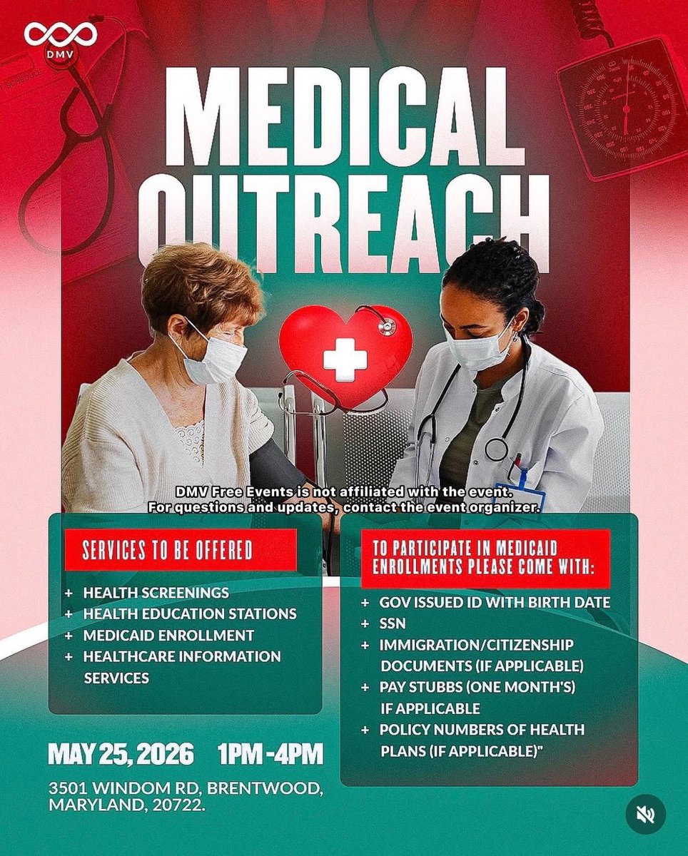 DMV Free Events tweet media