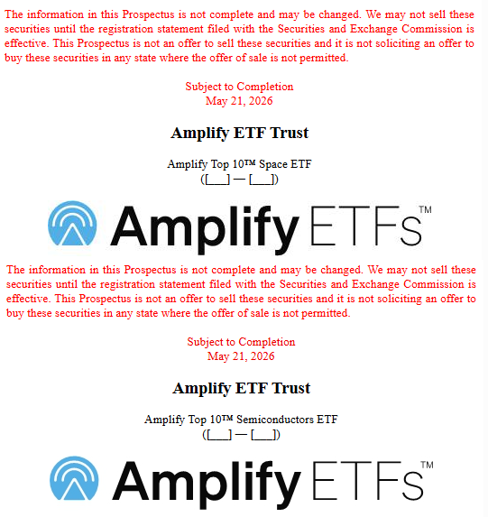 JSeyff's tweet photo. NEW: I missed the rest of these. Apparently this nuclear filing from @Amplify was just one of 6 different filings that will be using @BBGIntelligence powered indices. The other five are Defense Tech, Quantum, Robotics, Semiconductors and Space. https://t.co/Cjs3OvU4JZ
