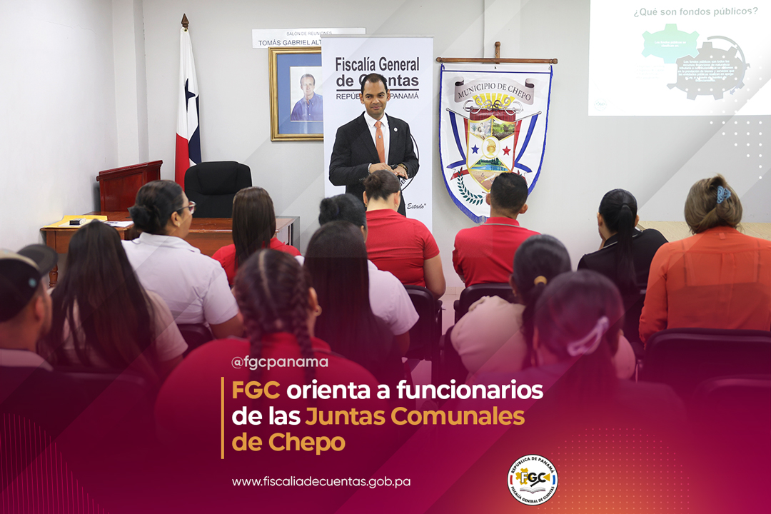 FGC_panama's tweet photo. Atendiendo solicitud del Concejo Municipal del Distrito de Chepo, esta institución organizó una jornada de orientación sobre las normas que conllevan el uso de los bienes estatales. https://t.co/Zg6DohuQlb https://t.co/FDh6ohwyHI