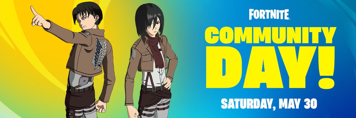 ATTACK ON TITAN SKINS WILL RETURN TO FORTNITE SOON tweet media