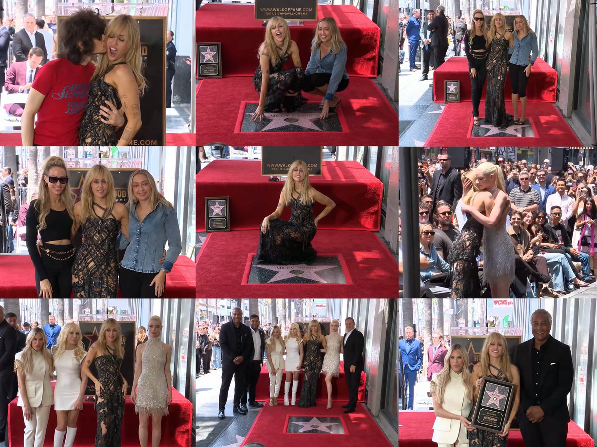 DialoversM's tweet photo. マイリーがHollywood Walk of Fameで音楽部門にて星を授与されました。
生中継で見届けたよ…おめでとう💐✨
スピーチで「ファンのみんなへ。あなたたちは私の夢を毎日現実にしてくれる星です」って言ってたけどMileyあなたこそ私たちの星だよ😭🌟
いつか絶対に会うよ💫💫💫
@MileyCyrus @mileyworld https://t.co/D42ULUTobe
