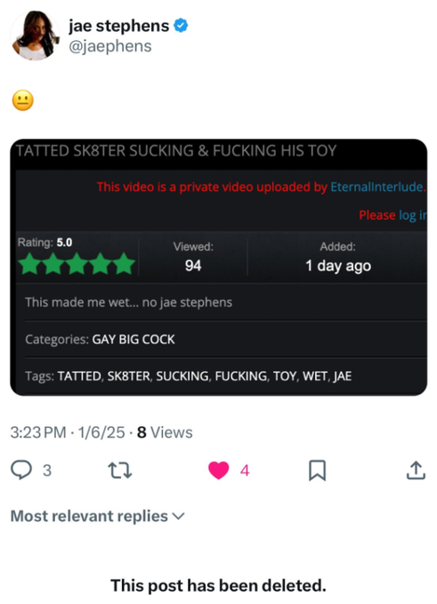 Jae Stephens Shady Facts tweet media