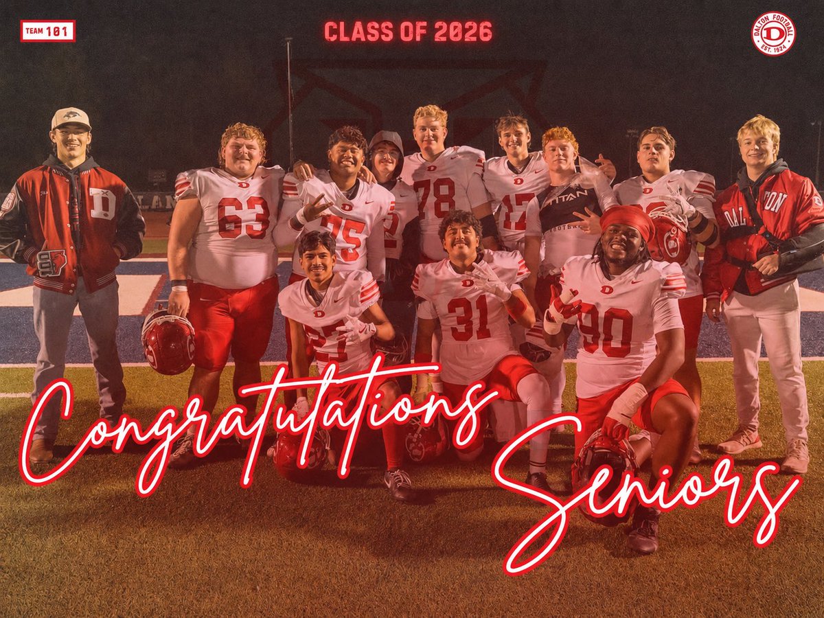 Dalton HS Football tweet media