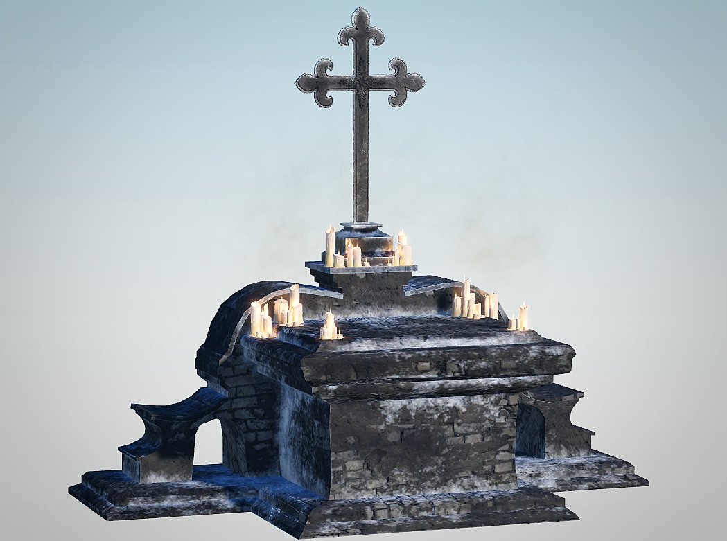 Astrallei's tweet photo. assets i created in blender &amp; substance painter for a new roblox game/project i'm working on ✝️🕯️ #robloxdev #robloxart #substancepainter https://t.co/Iv6RS8XeHy