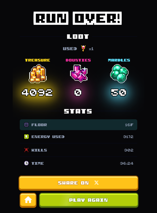 Bebibuy's tweet photo. Made it all the way to Floor 16 on @onchainheroes for the first time

Sir Jackalot? Nowhere to be found 😅 https://t.co/EN5RdeO1EA