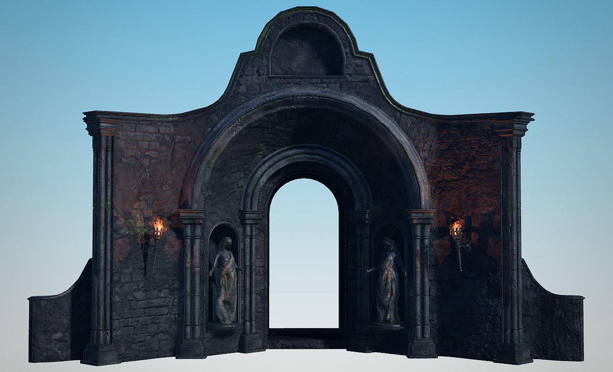 Astrallei's tweet photo. assets i created in blender &amp; substance painter for a new roblox game/project i'm working on ✝️🕯️ #robloxdev #robloxart #substancepainter https://t.co/Iv6RS8XeHy
