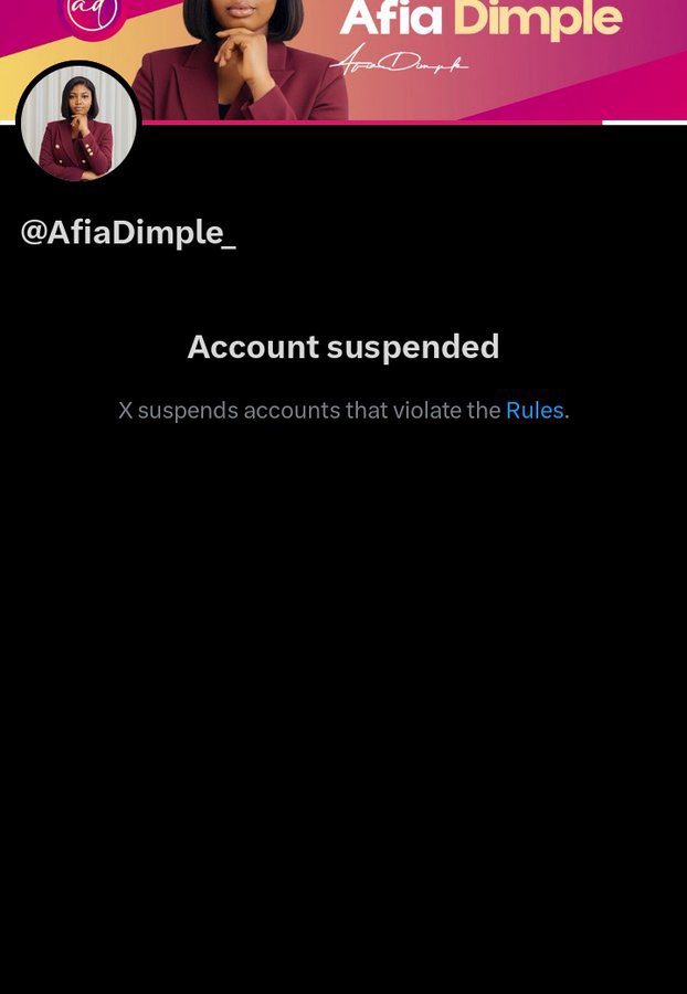Afia Dimple 1 tweet media
