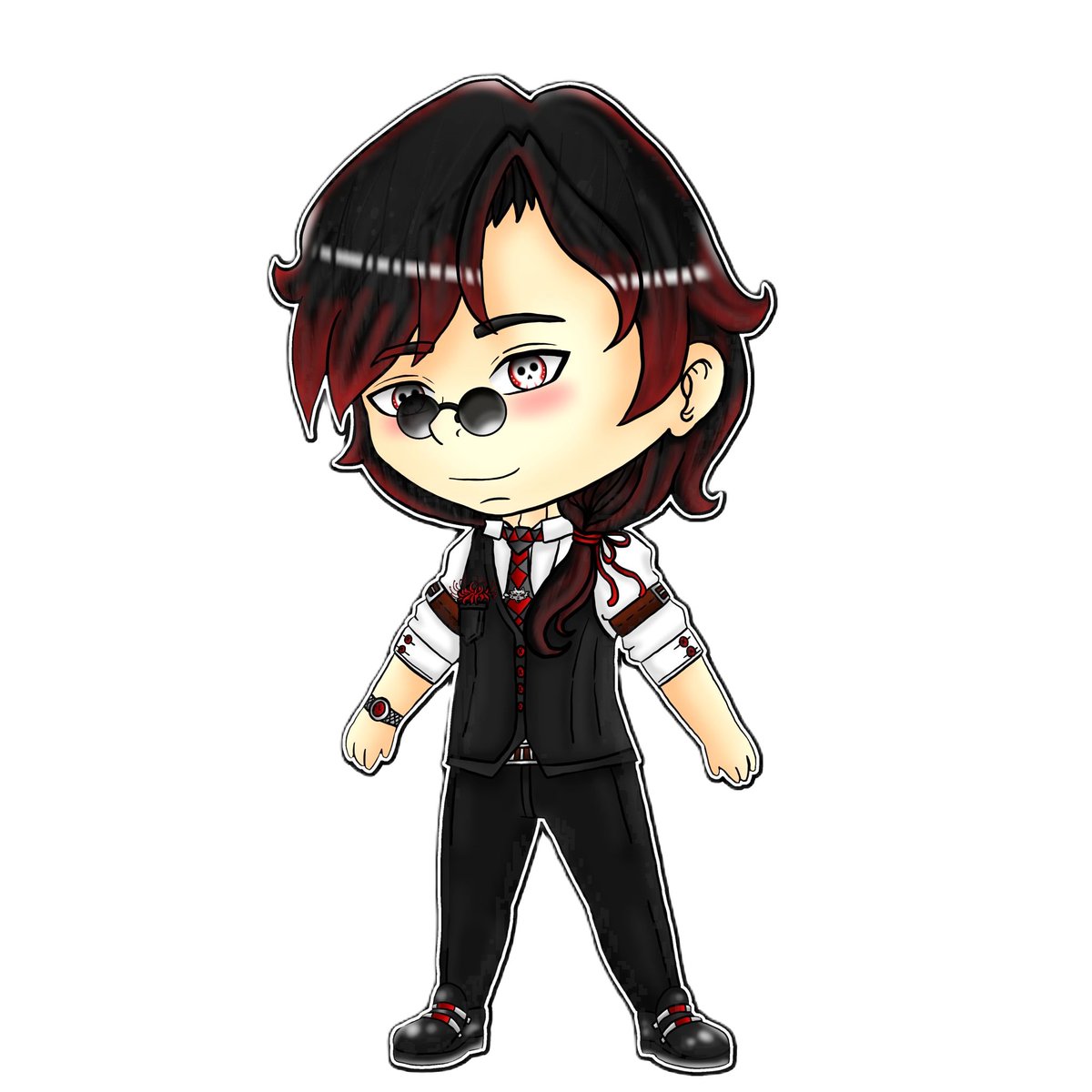 Lyc0ris_Sama's tweet photo. @Maili_VT Voilà c'est une vers chibi mais je pense que tu peut avoir la vision https://t.co/a74M9ENYnK