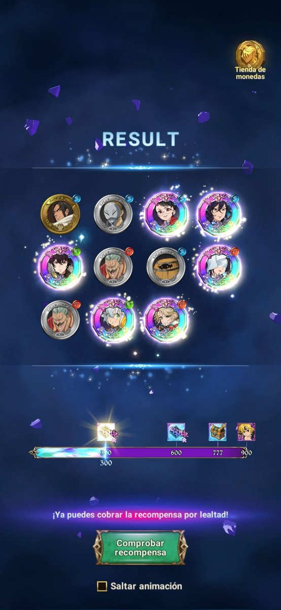 AlexM2446's tweet photo. @AntooElCazador @greatvaultbeck Pensé que el límite eran 3 ssr xd https://t.co/wIqtuqgL42