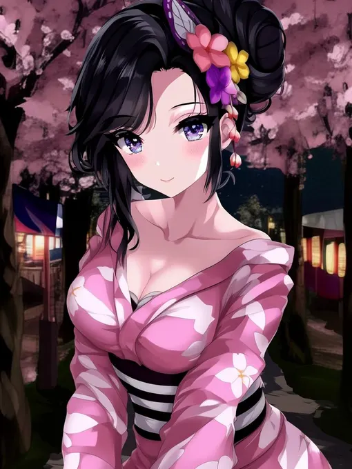 purnima77231's tweet photo. Under the blooming cherry blossoms at a quiet spring festival, Miyuki stood peacefully in her elegant pink kimono. Her violet eyes sparkled softly as she enjoyed the gentle night breeze and falling sakura petals.
#AnimeGirl #Kimono #CherryBlossoms https://t.co/Q4Tl6068BH