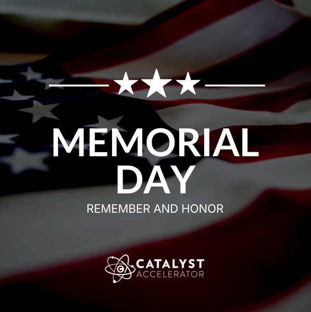 CatalystAcceler's tweet photo. This Memorial Day, we honor those who gave everything in service to our country and the families who carry their memory forward.

To all who have lost someone, we hold you in our hearts today. 🇺🇸

#MemorialDay #HonorAndRemember #CatalystAccelerator https://t.co/VvniGWuiex