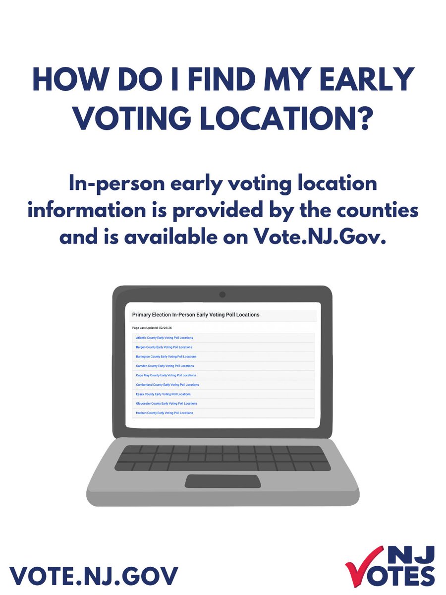 New Jersey Division of Elections tweet media