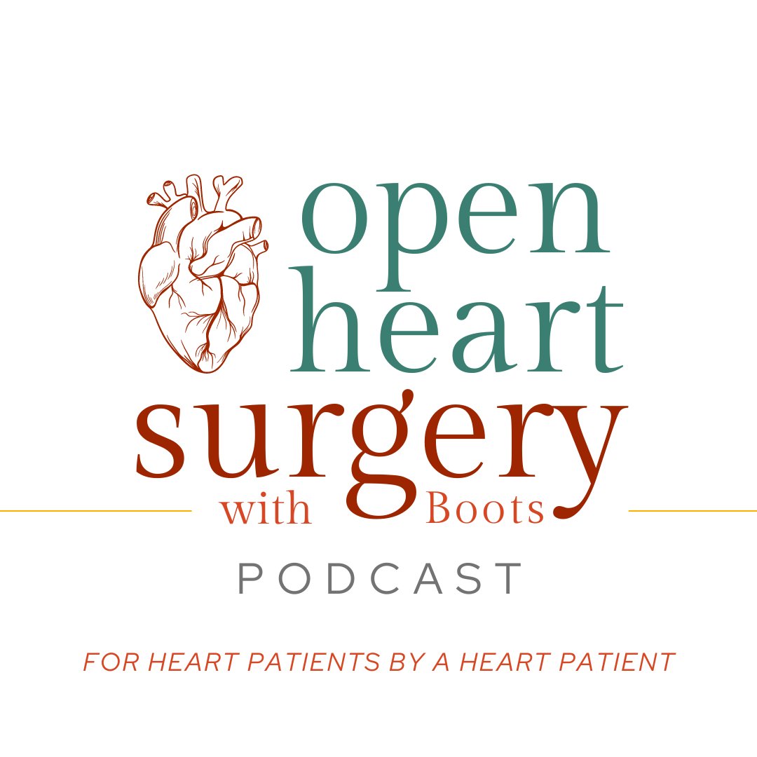 HeartValveUS's tweet photo. Tune in to the Open Heart Surgery with Boots Knighton podcast to hear about her journey recovering from her most recent heart surgery. 

Listen here: https://t.co/FVQTYu3aFp https://t.co/NjE1SWY2cY