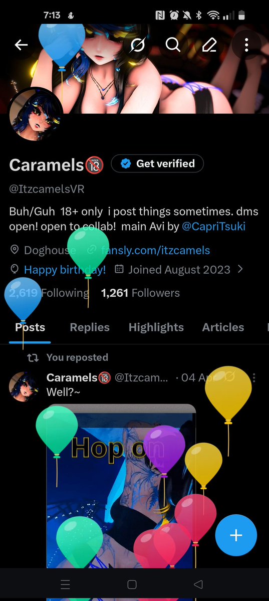 Caramels🔞 tweet media