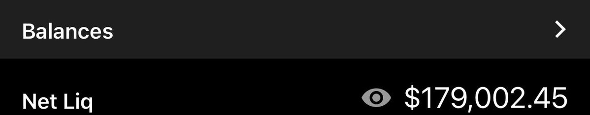 OptionsBuffett's tweet photo. Small Account Completed

$1,000—> $179,002.45/$100,000 ✅

It took me 5 trading days to take a $1,000 account to $100K+ , used proper risk management & followed trends closely, it’s all you really need these days, nothing too complicated tbh

I’m going to run another one next week and try to take it to 7 figures in under a month. I’ll post all my entries and exits HERE!