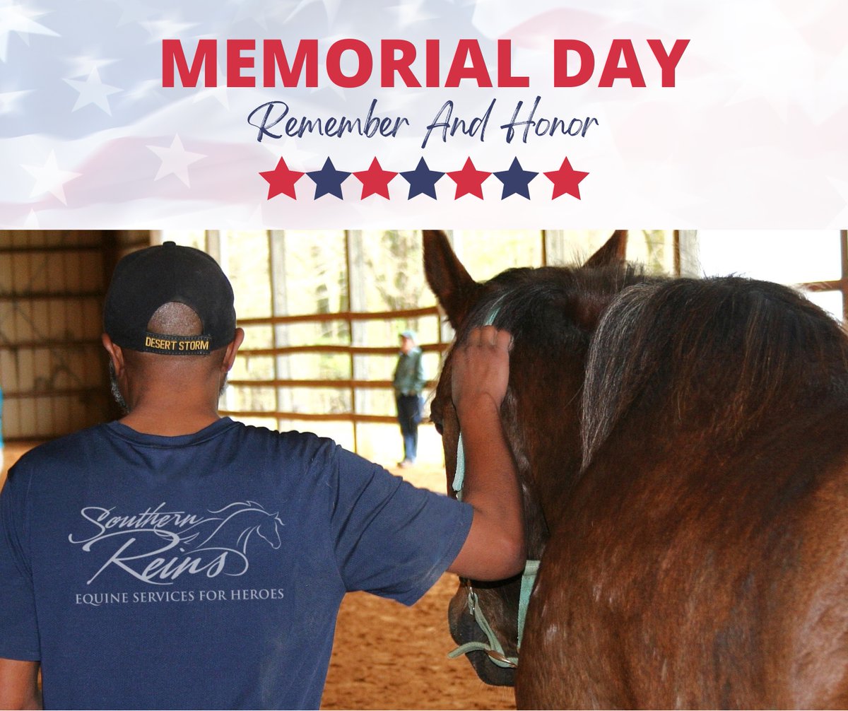 SouthernReins's tweet photo. This Memorial Day, Southern Reins honors and remembers the brave men and women who gave their lives in service to our country. Their sacrifice is the reason we are able to live in freedom today, and it will never be forgotten.

All gave some. Some gave all. ❤️💙 https://t.co/EGK8pBggiK