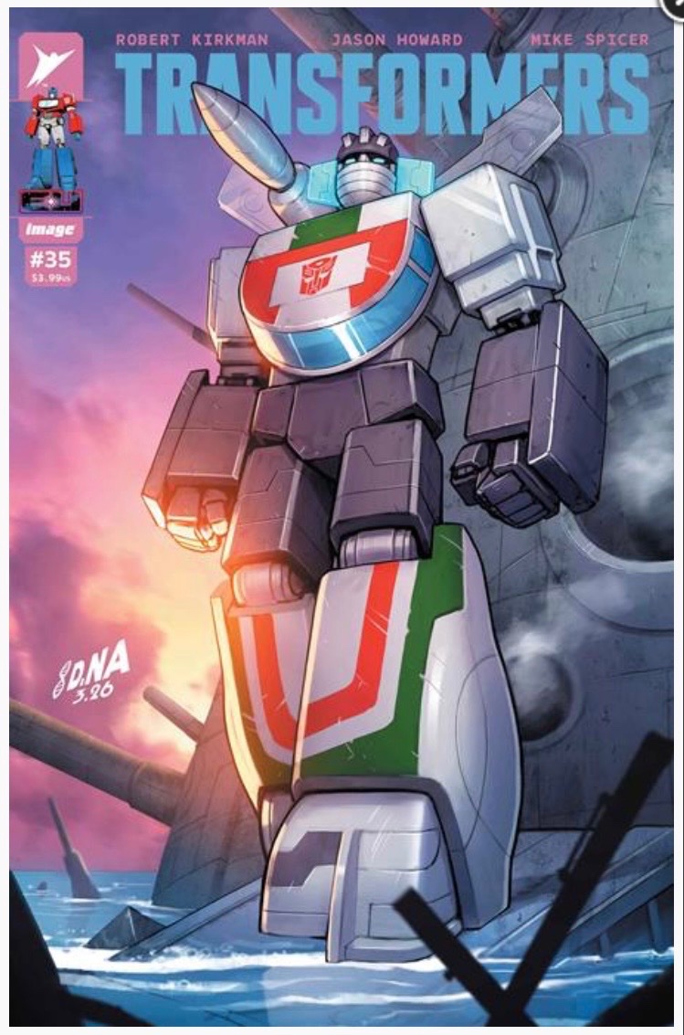 LalitoPrime2004's tweet photo. First covers of Transformers Skybound #35. 

#Transformers #Skybound https://t.co/EL5CG24A5M