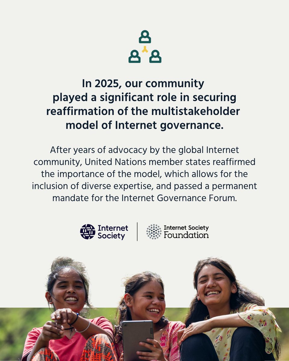 Internet Society tweet media