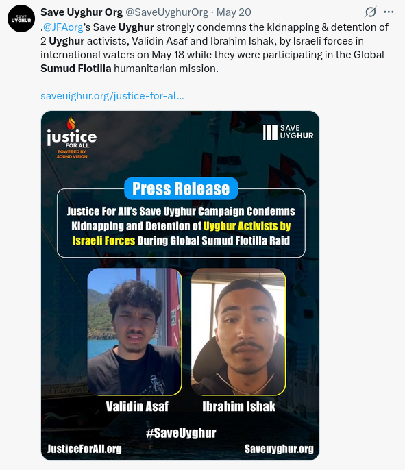 AnneDestiny1's tweet photo. An Open Letter to Validin Asaf and Ibrahim Ishak

ھۆرمەتلىك ياش پائالىيەتچىلەر،

مەن ئىسرائىلىيەلىك ۋە ئۆز دۆلىتىم بىلەن پەخىرلىنىمەن. مەن بىلىمەنكى، ئۇيغۇرلارمۇ ئۆز ۋەتىنىدىن پەخىرلىنىدۇ. 👇 https://t.co/irPSN1Ps8J