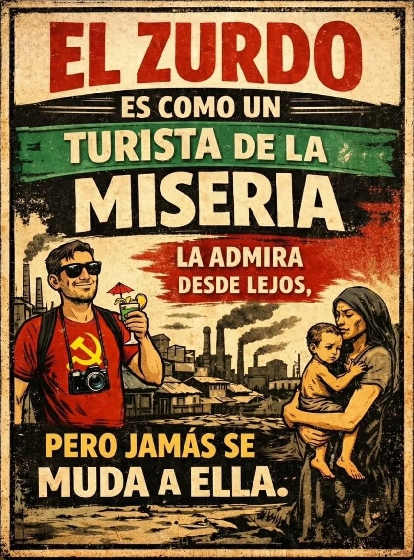GiusseppeBrits7's tweet photo. @geologymin10 Asi de simple es la burguesía burocratica q extraña los q se sentían amos y dueños del país y hoy son escorias q se victimizan de sus actos de corazones sucios y casos archivados de hurto y zozobra para el país https://t.co/AGzV0RiiCu