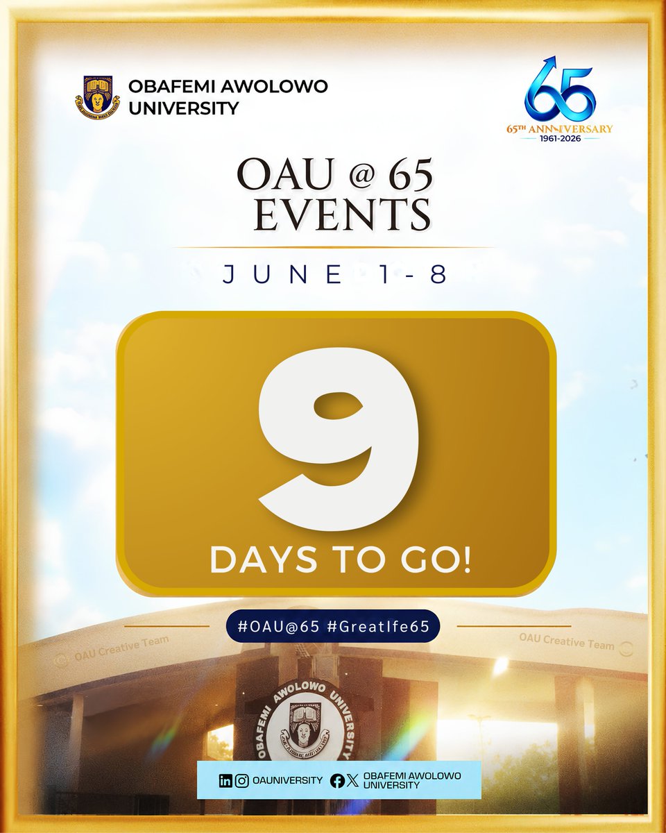 Obafemi Awolowo University tweet media