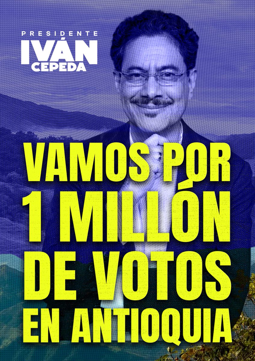 Antioquia con Cepeda tweet media
