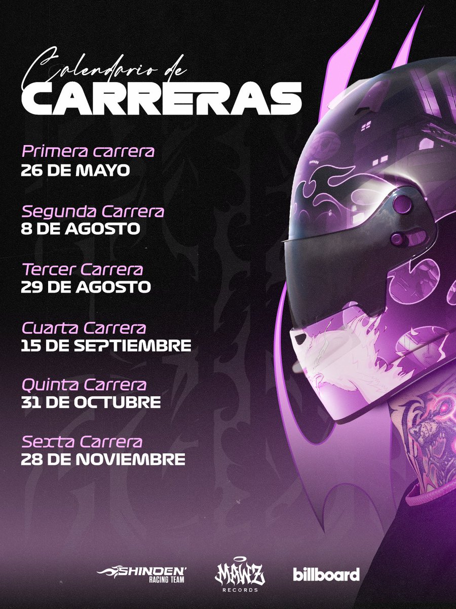 ShindeNgg's tweet photo. Calentando motores, volvemos a las pistas este MARTES 😈 https://t.co/34DYKATYBw