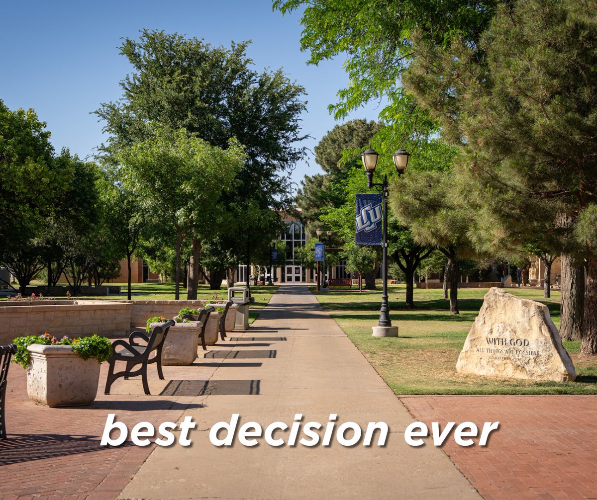 Lubbock Christian University tweet media