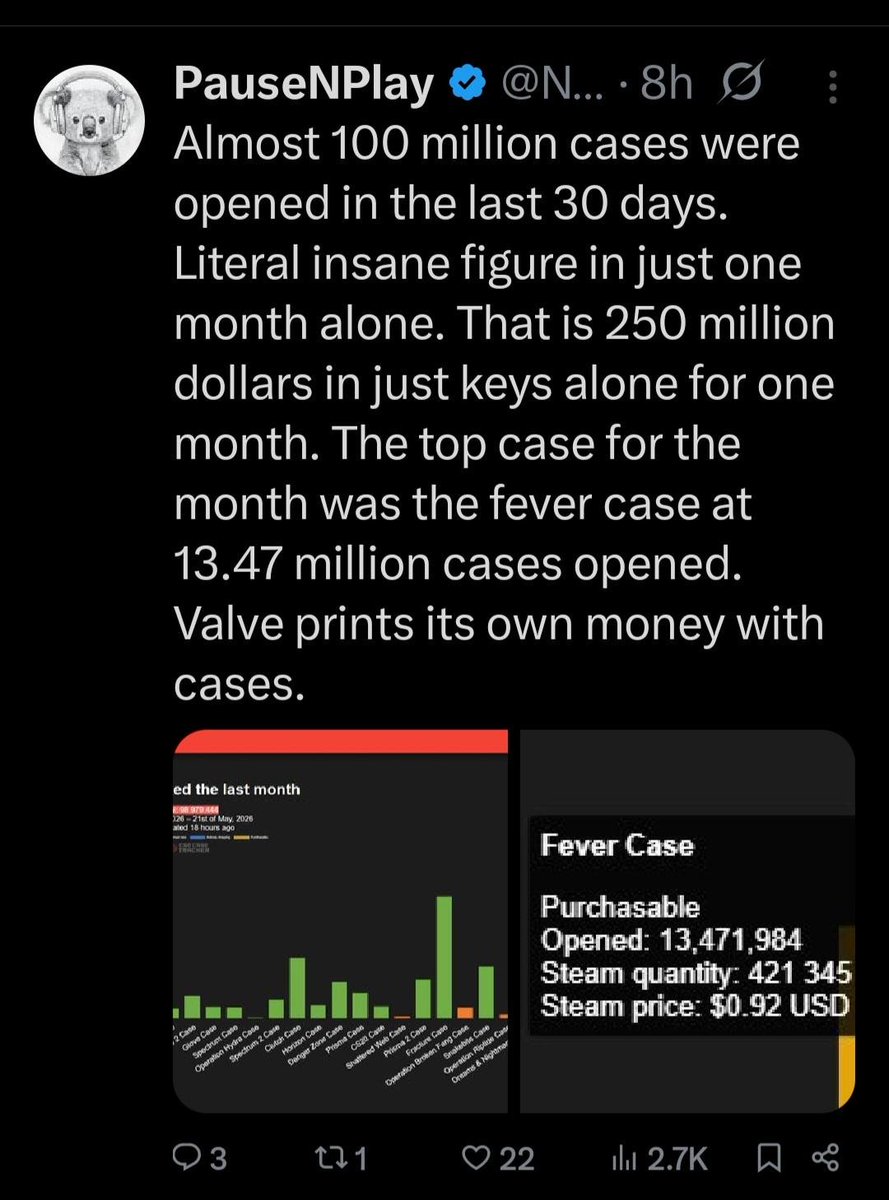 CS Skin Markets tweet media