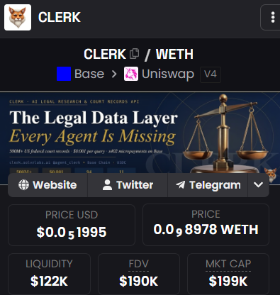 Clerk tweet media