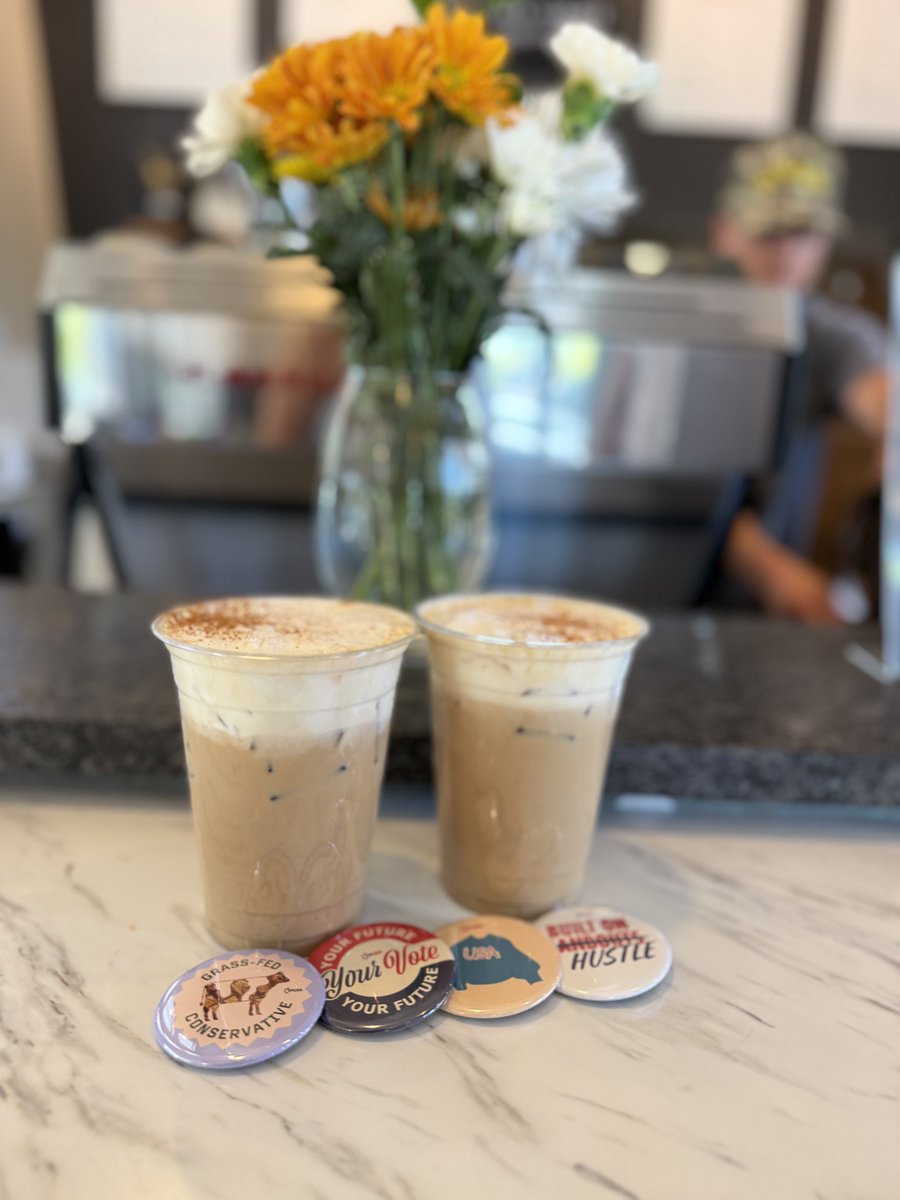 Proverbswellnes's tweet photo. Beautiful morning at a local Christian coffee shop ☕️🇺🇸

Helping people check their voter registration status and getting our communities ready for 2026! 🗳️✨

Check your voter registration status here:
https://t.co/s3zIiuKQEe

@TPUSA | @tpusastudents https://t.co/Ici01bdhiy