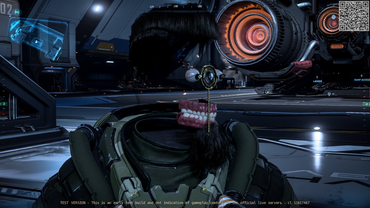 AtlasDefenseOrg's tweet photo. Character customization in Star Citizen has officially gone too far.
Bro looks like he sells cursed quantum drives behind Grim HEX. #StarCitizen https://t.co/1u2xmL0pIY