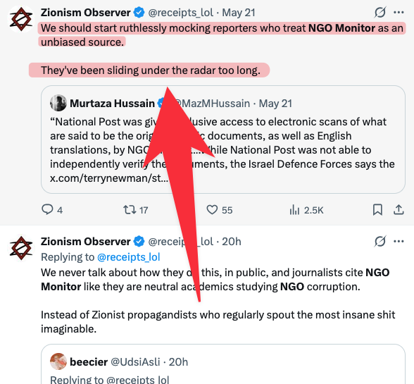 Zionism Observer tweet media