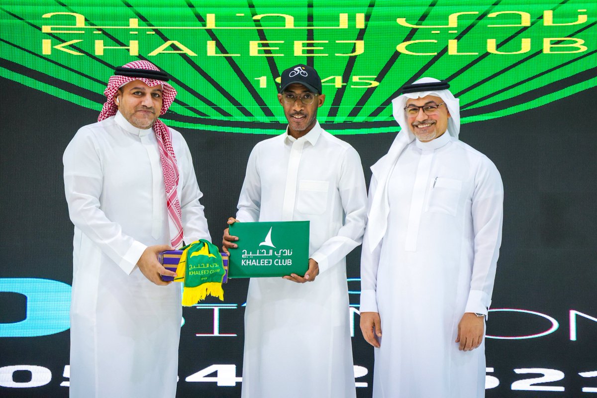 Khaleejclub's tweet photo. 🚴‍♂️ معًا صنعنا تجربة مميزة في #الدانة_مع_الدراجين 💛

كل الشكر لشركاء النجاح والمساهمين والداعمين للفعالية https://t.co/OOzqDov38B