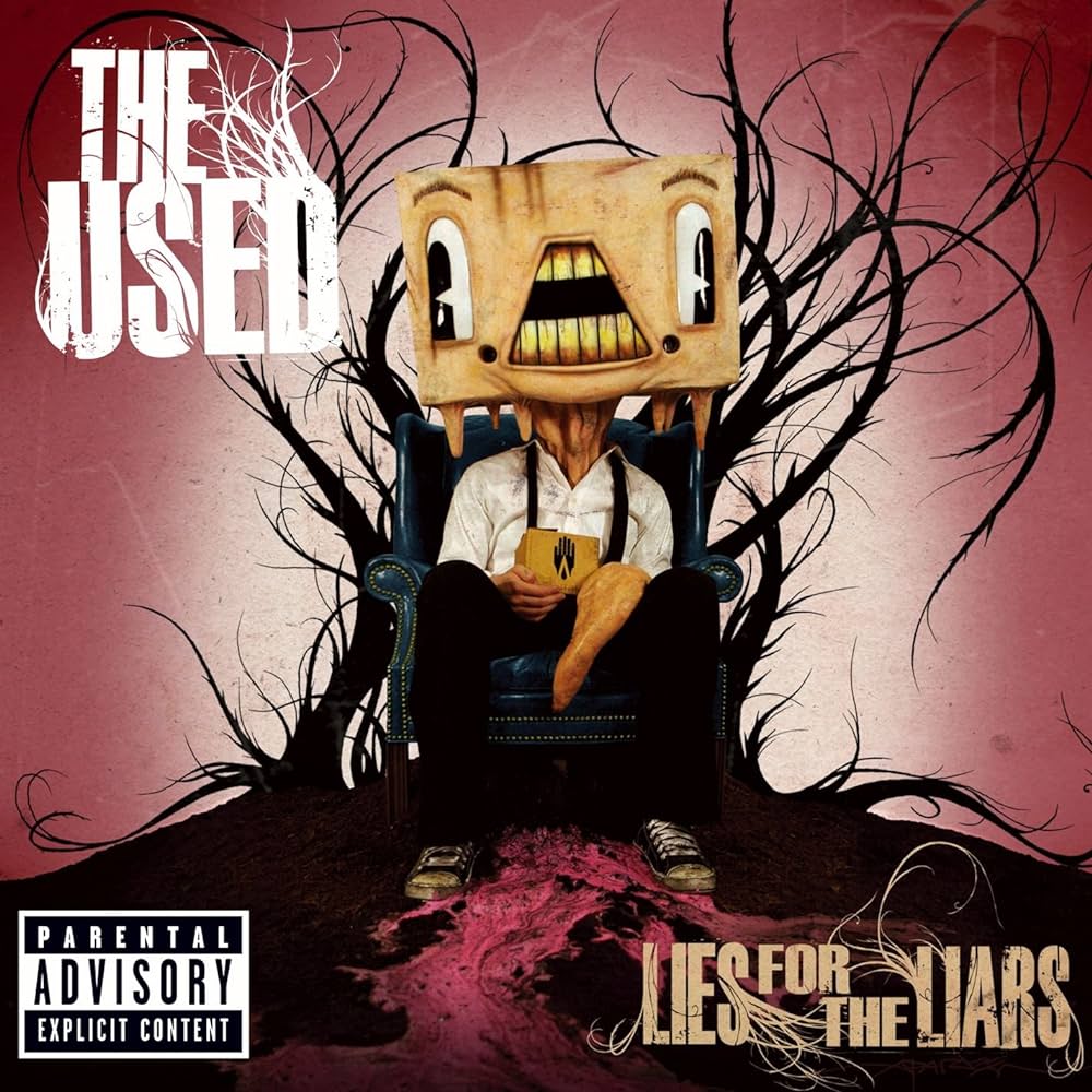SOTSPodcast's tweet photo. The Used released Lies For The Liars on this day 19 years ago. https://t.co/Km0iceg80C