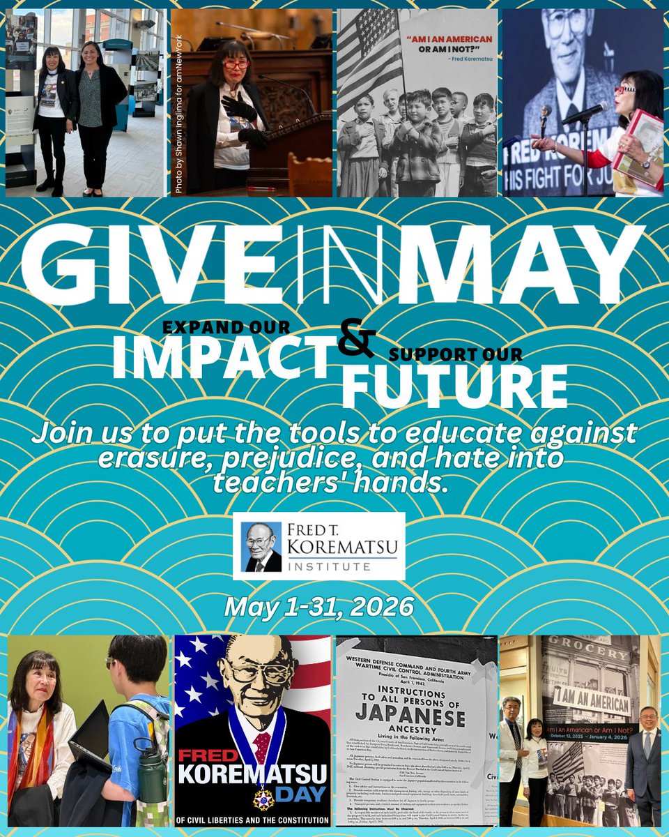 Fred T. Korematsu Institute tweet media