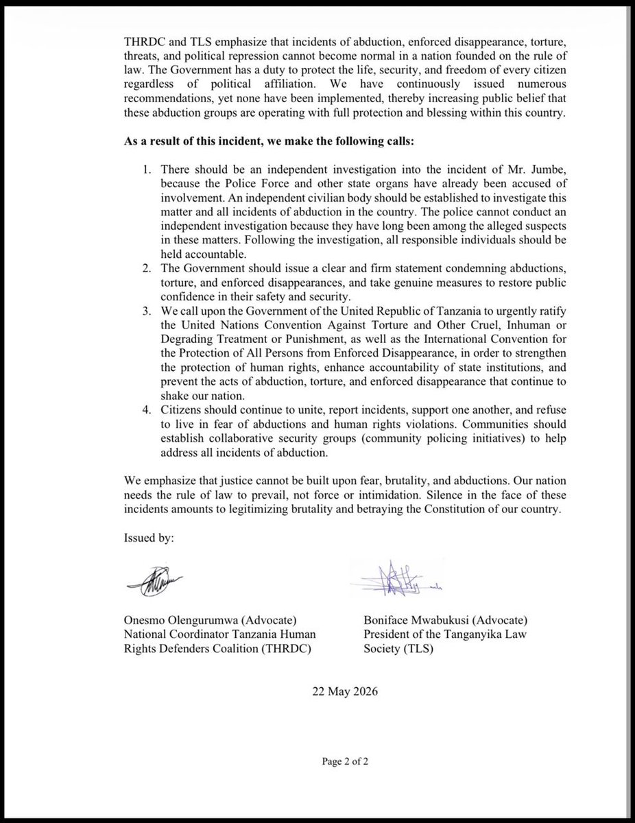 Boniface Mwabukusi tweet media