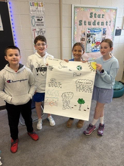 MISRockets159's tweet photo. As 4th graders finish up their ELA Module 4, students are taking what they learned about the difference kids can make in the world from their novel and develop an idea of they can make a difference in our community !  Great work, Rockets! https://t.co/h7xZtD36pQ