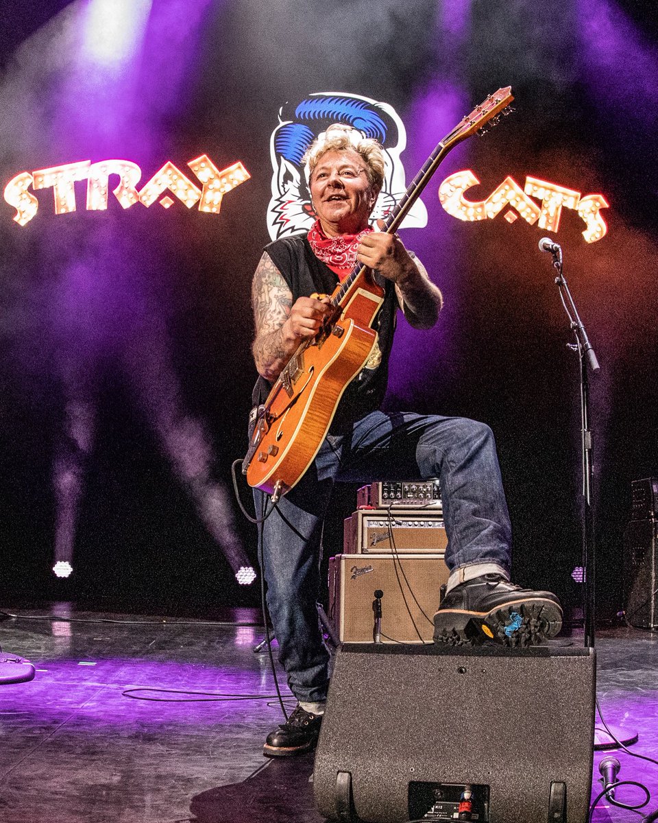 briansetzer59's tweet photo. Brian Setzer is taking his quiver of Gretsch Guitars on the road with The Stray Cats this summer for their US Tour ‘26. What guitar are you excited to see him perform with live? Comment below 👇

TOUR DATES 🎫👇
July 24 Las Vegas, NV
July 25 Phoenix, AZ
July 26 Del Mar, CA
July 28 Highland, CA
July 29 Highland, CA
July 31 Santa Rosa, CA
August 1 Saratoga, CA
August 2 Wheatland, CA
August 4 Sandy, UT
August 5 Colorado Springs, CO
August 7 Tulsa, OK
August 8 Kansas City, MO
August 10 Huber Heights, OH
August 11 Interlochen, MI
August 12 Northfield, OH
August 14 Westbury, NY
August 15 Atlantic City, NJ
August 16 Morristown, NJ

📸 Suzie Kaplan

#rockabilly #gretschguitars #briansetzer #straycats