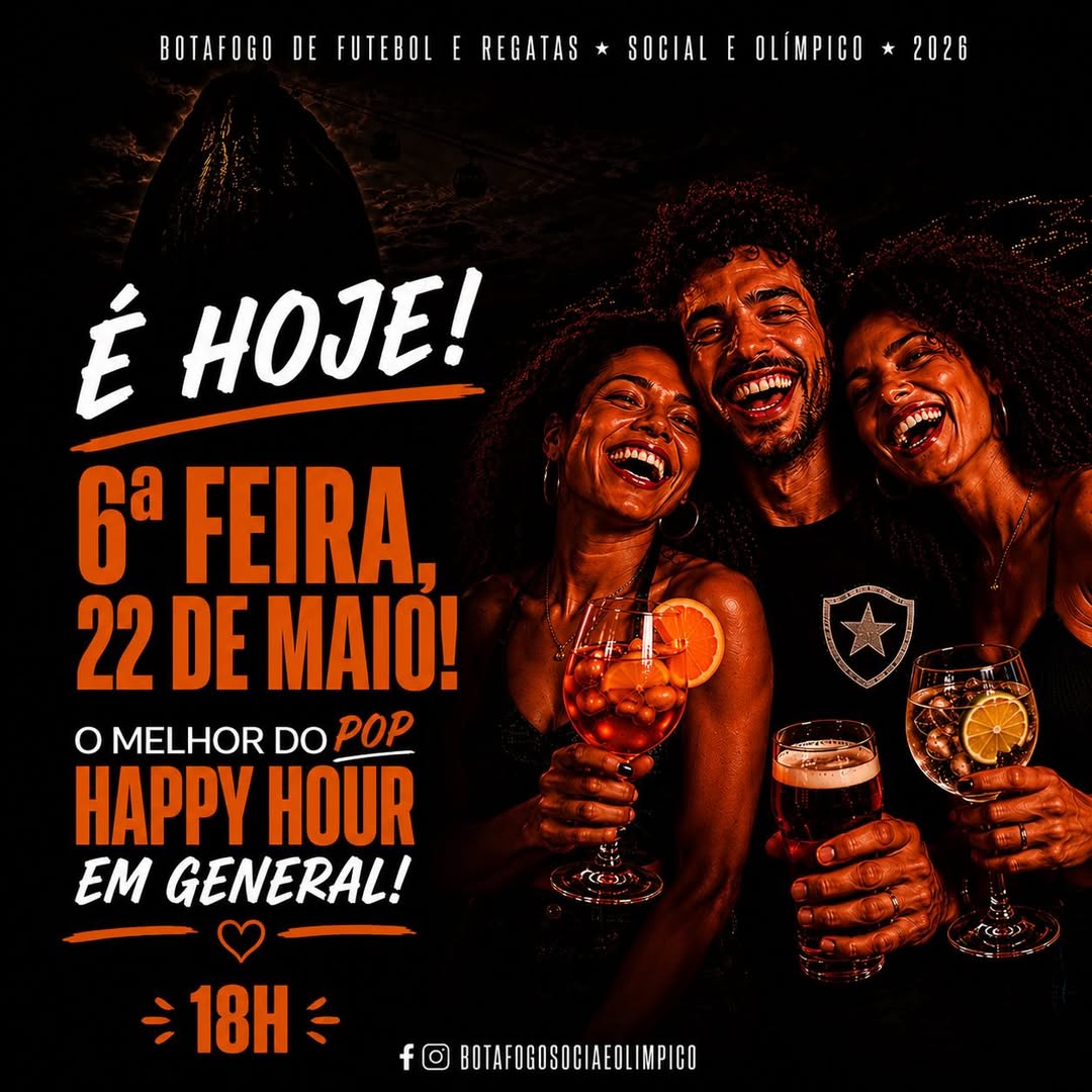 É hoje! ⭐ Local coberto! Happy Hour no Bar do Deck com Alex Kid e