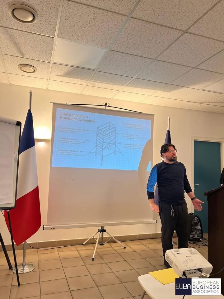 EubaFrance's tweet photo. EUBA Strasbourg a organisé le 14 mai 2026 une rencontre sectorielle dédiée aux échafaudages et à la sécurité professionnelle dans le bâtiment.

Merci à Ramazan Çelik et à FORPA pour cette formation enrichissante, ainsi qu’à tous les participants pour leur présence https://t.co/citq3RVlGl