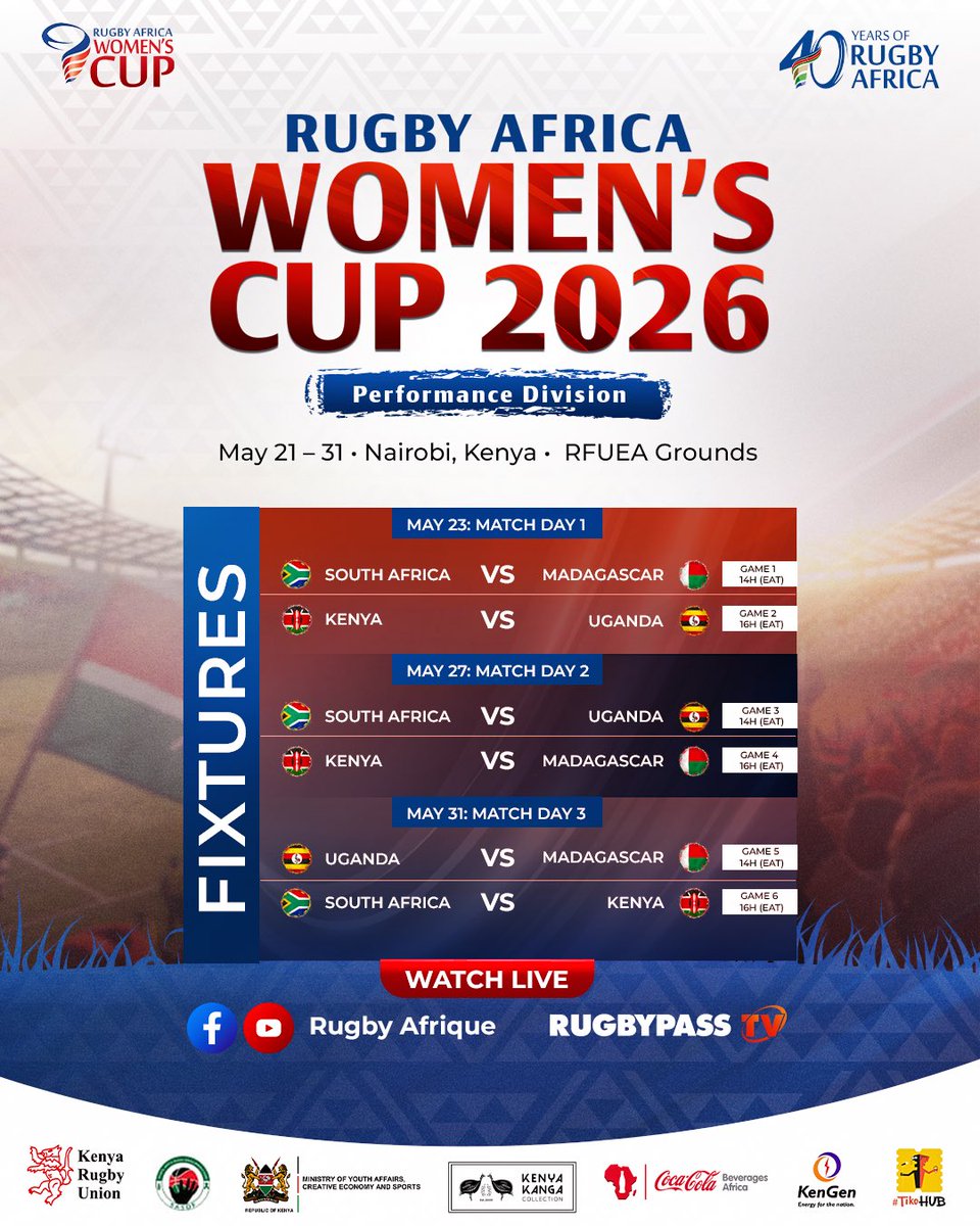 Image for the Tweet beginning: 🏉 It all kicks off