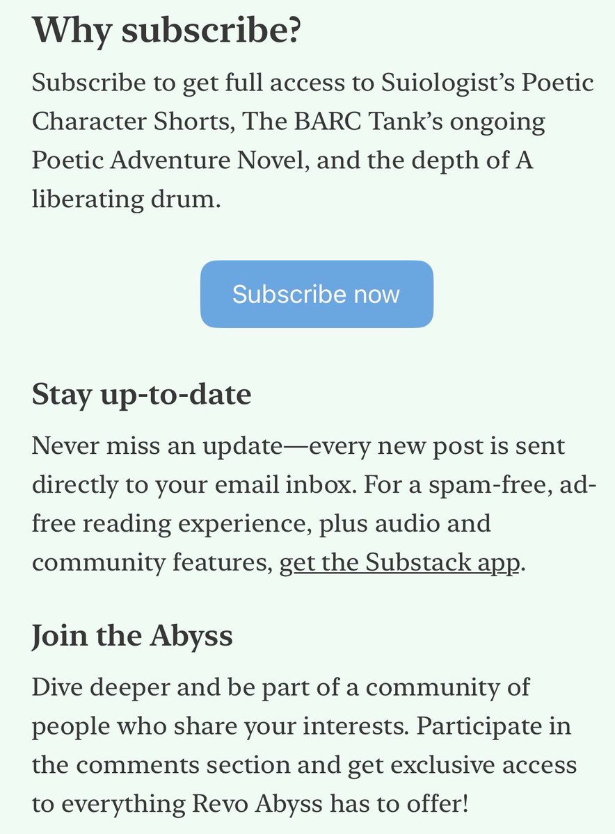 BotterArc's tweet photo. ⚠️REMINDER⚠️

Suiologist is offering a FREE 90-Day Trial to Subscribe to his Substack and be apart of the Botter Arc story! 

The story Preface and ARC 1 have already been released and ARC 2 is on the horizon 🎣

You will have FULL access to not only the story but everything else the publication has to offer! 

This offer is extended to all who lay their eyes on this post and ends May 31st! 

Claim HERE: https://t.co/2894fkHVdc

BARC BARC 🦦