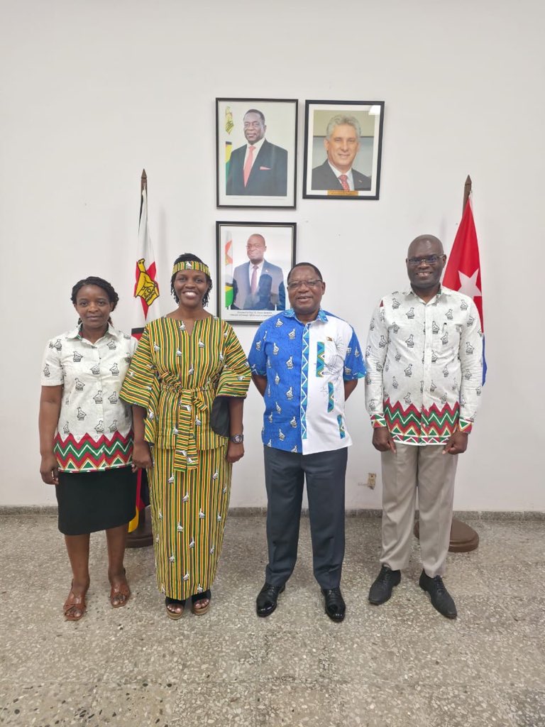 Embassy of the Republic of Zimbabwe in Cuba tweet media