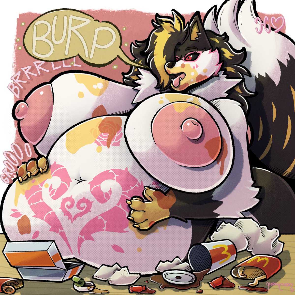 HornycoonsDEN's tweet photo. YCH + shading finished for @CelesteArgy ! Ty very much for the purchase~

💵Aviable Slots https://t.co/HV4lFFrTd4

Discord: hornycoon_ssbbw
📲Join to our community on discord https://t.co/SxWZgsS6NI

#hornycoon #weightgain #fatfur https://t.co/wslFWD9wQx