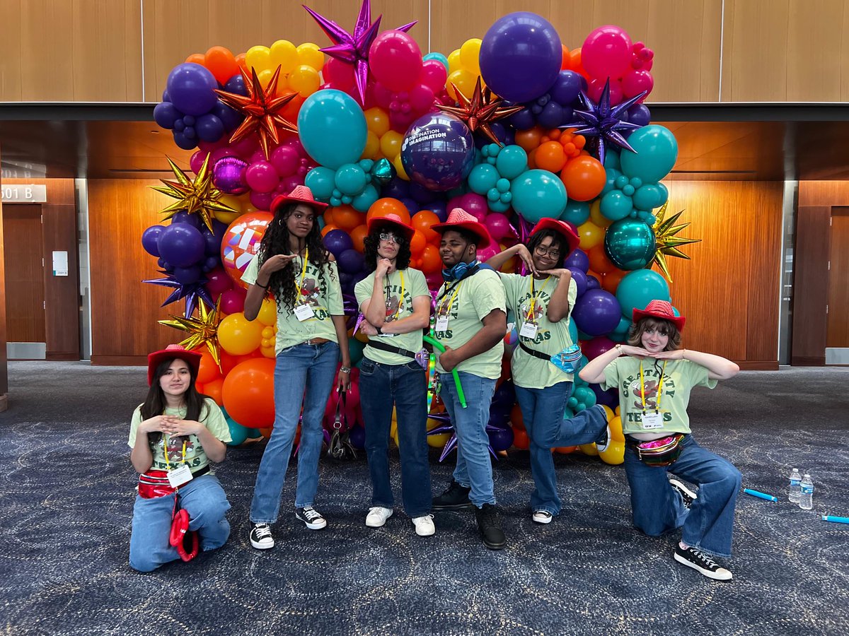 disdactivities's tweet photo. Good luck to our Dallas ISD Destination Imagination teams competing at Globals this weekend in Kansas City, Missouri! 🌎✨
7 schools • 8 teams • 56 students • 14 teachers representing Dallas ISD on the world stage. We’re cheering you on! #DestinationImagination https://t.co/kMqSH89SzV